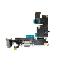 Шлейф для Apple iPhone 6 Plus на системный разъем, разъем гарнитуры и микрофон <серый> ― Оптовый PromiseMobile