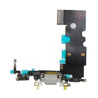 Шлейф для Apple iPhone 8 на системный разъем и микрофон <белый> ― Оптовый PromiseMobile