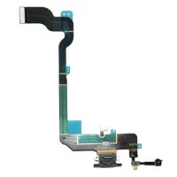 Шлейф для Apple iPhone Xs на системный разъем и микрофон <черный> ― Оптовый PromiseMobile