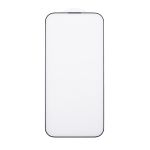 Защитное стекло для Apple iPhone 14 Pro (2,5D/с сеткой динамика) <черный>