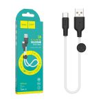 Кабель USB Type-C Hoco X21 Plus (0,25 метра) <белый>