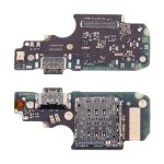 Плата нижняя для Xiaomi Poco X4 Pro 5G (2201116PG), Redmi 12 Pro (2209116AG), Note 11 Pro (2201116TG), Note 11 Pro 5G (2201116SG) на системный разъем, разъем Sim-карты и микрофон (оригинал SP)