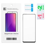 Защитное стекло для Infinix Hot 20S (X6827), 30 (X6831), 40 (X6836), 40 Pro (X6837), Tecno Spark 20 Pro (KJ6) (2.5D/закаленное, полная наклейка) <черный> в блистере