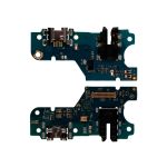 Плата нижняя для Huawei Honor 9A (MOA-LX9N), Y6p (MED-LX9N) на системный разъем, разъем гарнитуры и микрофон (оригинал)