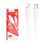 Кабель USB-C Apple iPhone Lightning Hoco X88 <белый>