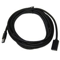 USB удлинитель - USB (папа) - USB (мама) 3 метра <черный> ― Оптовый PromiseMobile
