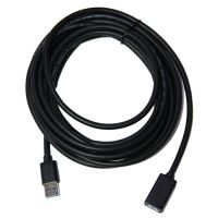 USB удлинитель - USB (папа) - USB (мама) 5 метров <черный> ― Оптовый PromiseMobile