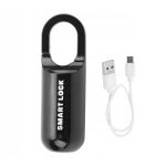 Smart замок GS 122 с отпечатком пальца (навесной) <черный>