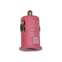 Автомобильное зарядное устройство USB (F8Z445) 1000mA <розовый> ― Оптовый PromiseMobile