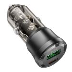 Автомобильное зарядное устройство USB Borofone BZ25 (PD38W) <черный>