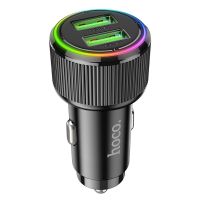 Автомобильное зарядное устройство USB Hoco NZ14 (36W) <черный> ― Оптовый PromiseMobile