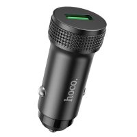 Автомобильное зарядное устройство USB Hoco Z49A (QC3.0/USB/5V/3A) <черный> ― Оптовый PromiseMobile