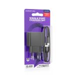 Сетевое зарядное устройство USB Borofone BAS11A (2.1A/10W/кабель MicroUSB) <черный>