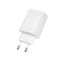 Сетевое зарядное устройство USB-C Borofone BAS75A (3A/PD/30W) <белый> ― Оптовый PromiseMobile