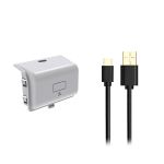 Аккумуляторная батарея для геймпада Xbox Series X, S Dobe TYX-0633 <белый>