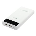 Внешний аккумулятор USB Pisen TS-D199 (20000mAh/2A/2 порта/lcd) <белый>