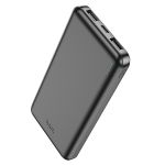 Внешний аккумулятор Hoco J100 (10000 mAh/Micro/Type-C/USB*2) <черный>