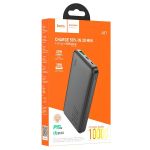 Внешний аккумулятор Hoco J87 (10000 mAh/Type-C/USB/Type-C) <черный>