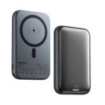 Внешний аккумулятор Remax RPP-D2 (10000 mAh/30W/PD/MagSafe 15W/Type-C/LCD) <серый>