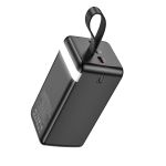 Внешний аккумулятор USB Borofone BJ14D (50000 mAh/22.5W/PD/QC3.0/MicroUSB/Type-C/LED/фонарик) <черный>