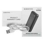 Внешний аккумулятор USB Borofone BJ19A (20000 mAh/PD/QC/Micro/Type-C/USB/Type-C) <белый>