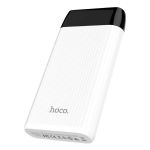 Внешний аккумулятор USB Hoco J28 (10000mAh/2A/2 порта/Type-C/lcd) <белый>