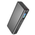 Внешний аккумулятор USB Hoco Q17B (20000 mAh/130W/QC3.0/PD/2Type-C/LED дисплей) <серый>