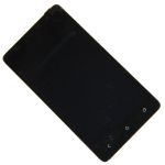 Дисплей для HTC Desire 400 Dual Sim в сборе с тачскрином <черный> (премиум)