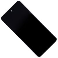 Дисплей для Infinix Hot 40i (X6528B) модуль в сборе с тачскрином <черный> (оригинал) ― Оптовый PromiseMobile