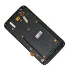 Дисплей для Lenovo A680 модуль в сборе с тачскрином <черный>