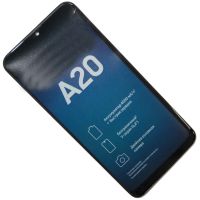 Дисплей для Samsung SM-A205F (Galaxy A20) модуль в сборе с тачскрином <черный> (оригинал SP) ― Оптовый PromiseMobile