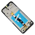 Дисплей для Samsung SM-A226B (Galaxy A22s 5G) модуль в сборе с тачскрином <черный> (супер премиум)