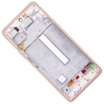 Дисплей для Samsung SM-A536E (Galaxy A53 5G) модуль в сборе с тачскрином <оранжевый> (оригинал SP)