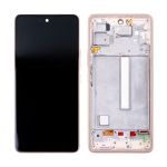 Дисплей для Samsung SM-A536E (Galaxy A53 5G) модуль в сборе с тачскрином <оранжевый> (оригинал SP)