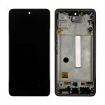 Дисплей для Samsung SM-A536E (Galaxy A53 5G) модуль в сборе с тачскрином <черный> (супер премиум)