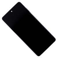 Дисплей для Samsung SM-A725F (Galaxy A72) модуль в сборе с тачскрином <черный> ― Оптовый PromiseMobile