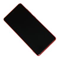 Дисплей для Samsung SM-G780F (Galaxy S20 FE), G781F (S20 FE 5G) модуль в сборе с тачскрином <красный> (оригинал SP) ― Оптовый PromiseMobile