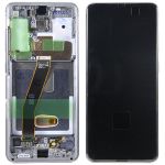 Дисплей для Samsung SM-G980F (Galaxy S20) модуль в сборе с тачскрином <серый> (оригинал SP)