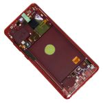 Дисплей для Samsung SM-N770F (Galaxy Note 10 Lite) модуль в сборе с тачскрином <красный> (оригинал SP)