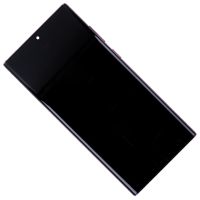 Дисплей для Samsung SM-S908B (Galaxy S22 Ultra) модуль в сборе с тачскрином <бордовый> (оригинал SP) ― Оптовый PromiseMobile