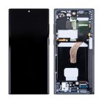 Дисплей для Samsung SM-S908B (Galaxy S22 Ultra) модуль в сборе с тачскрином <серый> (оригинал SP)
