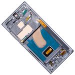 Дисплей для Samsung SM-S918B (Galaxy S23 Ultra) модуль в сборе с тачскрином <зеленый>