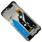 Дисплей для Tecno Pova 4 (LG7n) модуль в сборе с тачскрином <черный> (оригинал)