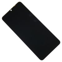 Дисплей для Xiaomi Redmi 12C (22120RN86G), Poco C55 (22127PC95I) в сборе с тачскрином <черный> ― Оптовый PromiseMobile