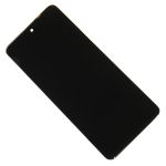 Дисплей для Xiaomi Poco X4 GT (22041216G) в сборе с тачскрином <черный> (оригинал)