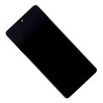 Дисплей для Xiaomi Poco X5 Pro 5G (22101320G), Redmi Note 12 Pro 5G (22101316G) модуль в сборе с тачскрином <черный> (оригинал SP)