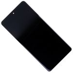 Дисплей для Xiaomi Redmi Note 12 Pro+ (22101316UG) модуль в сборе с тачскрином <черный> (оригинал SP)
