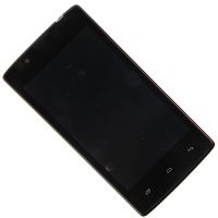 Дисплей для Fly FS401 (Stratus 1) модуль в сборе с тачскрином <черный> ― Оптовый PromiseMobile