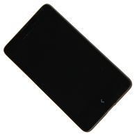 Дисплей для Nokia X Dual модуль в сборе с тачскрином <черный> (оригинал) ― Оптовый PromiseMobile