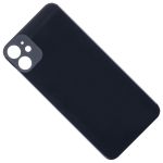 Задняя крышка для Apple iPhone 11 (широкий вырез под камеру) <черный>